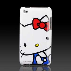 com Blue Hello Kitty on White Images hard case cover for Apple iPod 
