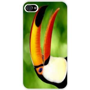  Rikki KnightTM Macaw Design White Hard Case Cover for 