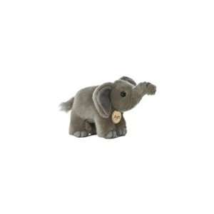   Realistic Stuffed Elephant 8 Inch Plush Animal By Aurora Toys & Games