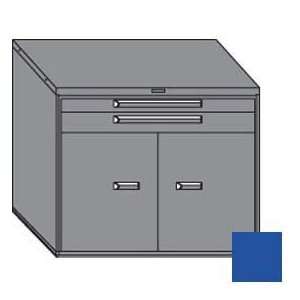  Equipto 45Wx38H Modular Cabinet 2 Drawers/W Door & Shelf 