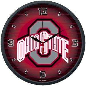    Ohio State Buckeyes NCAA Round Wall Clock