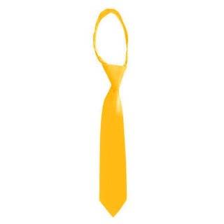    Solid Color Boys Tie by Jacob Alexander   Bright Gold Clothing
