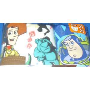  Disney Toy Story   3 Pack Boys Briefs   Size 4T 