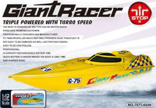 45 Inch Giant Racer RTR Electric RC Racing Speed Boat