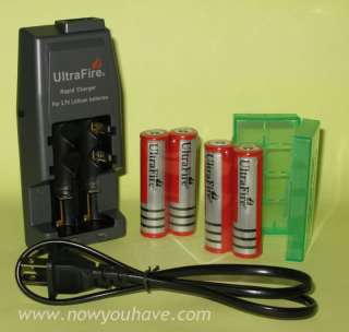 UltraFire 18650 3000mAh battery WF139 Charger  