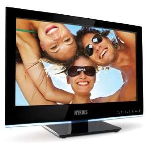 NEW Nyrius LED1980N 19 LED TV & PC LCD Monitor 720P SLIM ATSC Tuner 