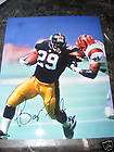   foster auto 8x10 pittsburgh steelers black jersey expedited shipping