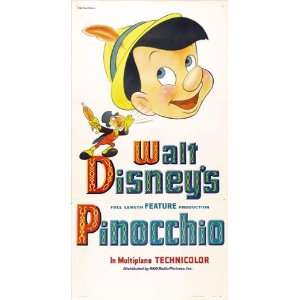    Pinocchio (1940) 27 x 40 Movie Poster Style G