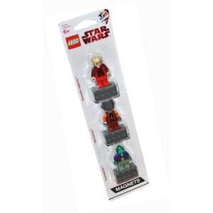  Lego Star Wars Character Minifigure Magnets Series 3 Pack Set 
