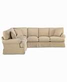    Lucie Sectional Sofa, 2 Piece  