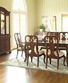  Bordeaux Louis Philippe Style Dining Room 