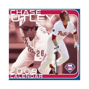   Philadelphia Phillies 2009 MLB Monthly 12 X 12 PLAYER WALL CALENDAR