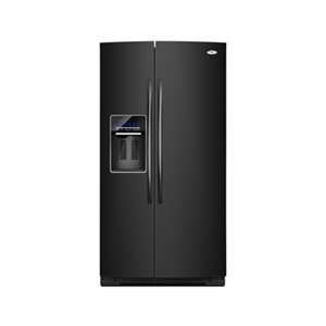  Whirlpool 25 Cu. Ft.Black Refrigerator   GSC25C4EYB 