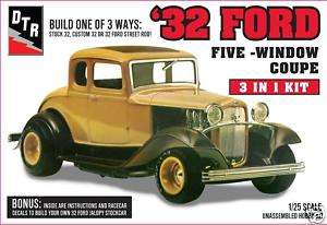 NEW 32 Ford 5 Window Coupe Model Kit  