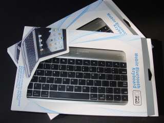 Apple iPad 2 Aluminum Bluetooth Keyboard Case Cover Stand 16 GB, 32 GB 