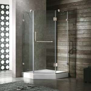  Vigo 38 inch x 38 inch Neo Angle Shower Enclosure with 