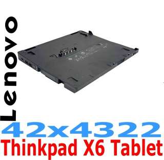 GENUINE IBM Lenovo ThinkPad X6 X60 X61 Tablet UltraBase 42X4322  