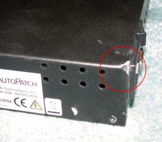 Autopatch/AMX Precis LT 4x4 S Video Matrix Switcher  