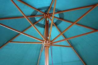 features umbrella canopy is 13 feet in diameter pole is approx 10 long 