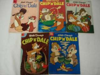   COMIC BOOK LOT WALT DISNEY DELL 10 CENT CHIP DALE CHRISTMAS MICKEY PAN