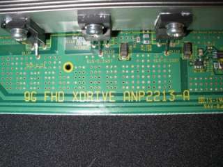 Pioneer PDP 6020FD PLASMA 9G FHD XDRIVE (VSC.U) PT#ANP2213 A  