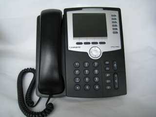 Linksys Spa962 VoIP IP Phone 6 line w POE 2 port switch  
