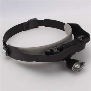    functional Reading Head Headband Loupe Magnifier Magnify Glass Black