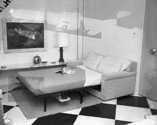 1953 4x5 ORIG NEG Furniture Hide A Way Bed  956  