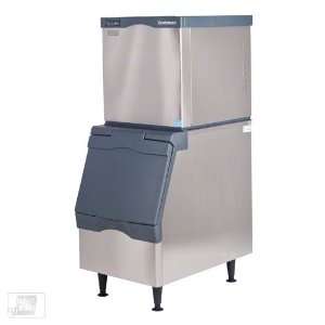   356 Lb Half Size Cube Ice Machine w/ Storage Bin