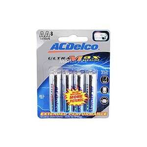  Branded ACDelco Ultra Max AA Alkaline Battery 8 Pack Electronics
