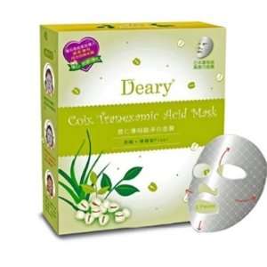  Deary Coix Tranexamic Acid Mask (5 Sheets) Beauty