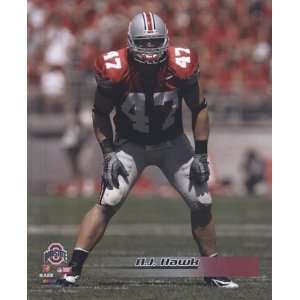  A.J. Hawk Ohio State University 2005 Action   Licensed 