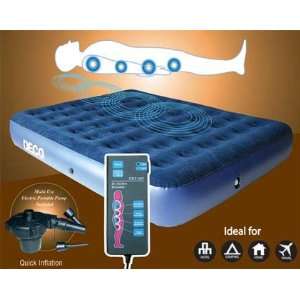  Flocked Massaging Air Bed Twin