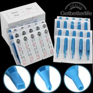 50 disposable tattoo needle grip tube 1 supply 3 aluminum power
