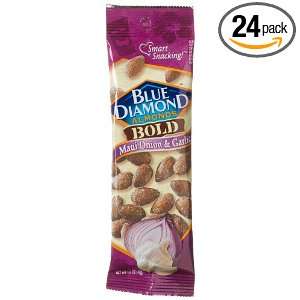 Blue Diamond Almonds, Bold Maui Onion & Garlic, 1.5 Ounce Packages 