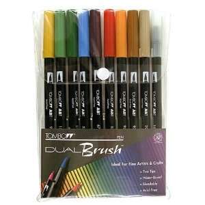    Alvin 56167 Primary Dual Brush Pen   Set of 10 Toys & Games