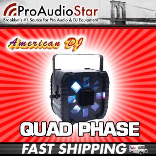 American DJ Quad Phase Effects Lighting FAST SHIPPING 640282092180 