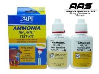 MODEL  API Ammonia Test Kit 130Test for Tropical / Marine Salt 