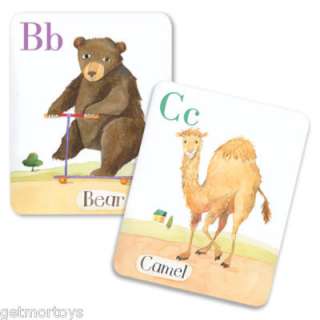 eeBoo Animal Parade Alphabet Cards Wall Art New  