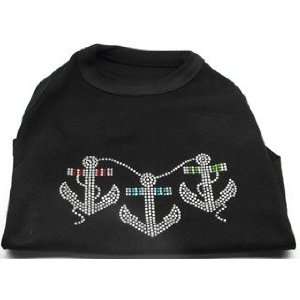  Anchors Away Nautical Rhinestone Dog Shirt XS Everything 