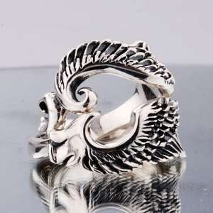 Angel Wings Couple Rings for Womens Cool Jewelry & Fine Fashion .925 