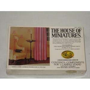  The House of Miniatures  Queen Anne Candle Stand #40013 