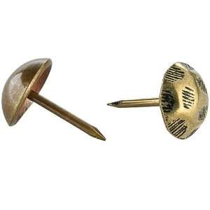   Head Upholstery Nails (Antique Brass), 100 per pack