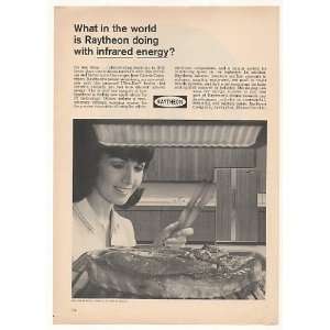   Raytheon Caloric Infrared Energy Gas Range Print Ad