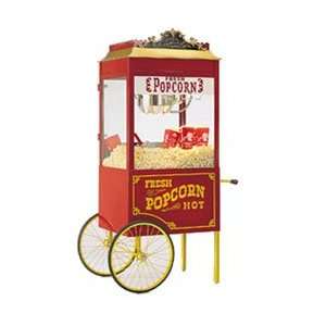   14 oz. Antique Profiteer Popcorn Popper w/ Cart