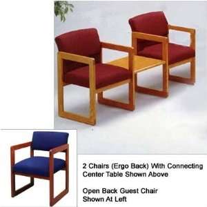  Classic Series 2 Chairs with Connecting Center Table (open 