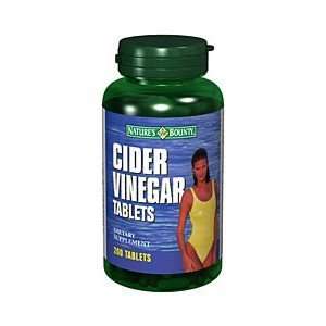  NB APPLE CIDER VINEGAR 600MG 200TB NATURES BOUNTY Health 