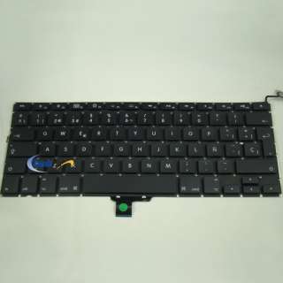 Apple MacBook Pro 13 Unibody A1278 Spanish Keyboard Teclado Black 
