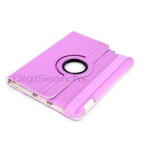   Smart Cover Leather Case with Rotating Stand for Apple Ipad 2