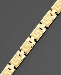 14k Gold Greek Key Bracelet   Bracelets   Jewelry & Watchess